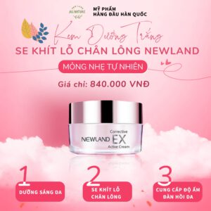 Alternative view of Kem dưỡng trắng da, se khít lỗ chân lông Newland Corrective EX Active Cream