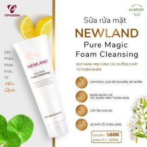 Alternative view of Sữa rửa mặt Newland Pure Magic Foam Cleansing