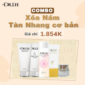 BỘ CHĂM SÓC DA NÁM - TÀN NHANG CƠ BẢN +DR.LEE