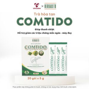Alternative view of TRÀ HÒA TAN COMTIDO GIÚP THANH NHIỆT, GIẢM MẨN NGỨA, MÀY ĐAY